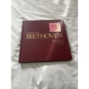 Beethoven Bicentennial Edition 1770-1970 hard-cover book. Pre-Owned.